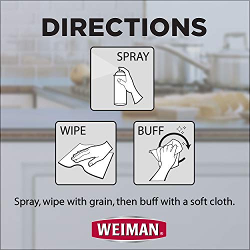 3 Weiman+Stainless+Steel+Cleaner+Polish
