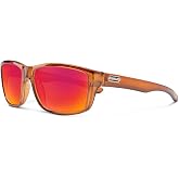Suncloud Mayor Polarized Sunglasses &ndash; 100% UV Protection Comfortable Fit | Trendy Design for Men &amp; Women Lens.