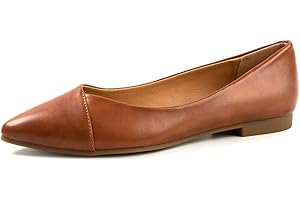 FUNKYMONKEY Women's Classic Ballet Flats Casual Comfort Slip On Flats Shoes