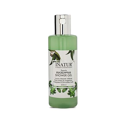 Inatur Sports Eucalyptus Shower Gel 200ml