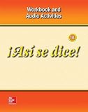 ¡Así se dice! Level 1A,  Workbook and Audio Activities (GLENCOE SPANISH) (Spanish Edition)