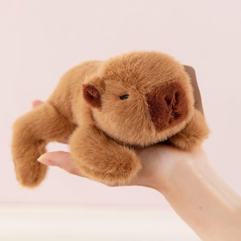 YUKOUQIAN Capybara Stuffed Animal Cute Plush Doll Toy 7inch for Girls Boys Christmas (pa Capybara)