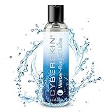 Cyberskin Natural Personal Lubricant, Water Based Lube-8 Fl.oz, Super Slick-Long Lasting-Free of Parabens-Sensitive Skin Friendly, Premium Lube for Men, Women and Couples