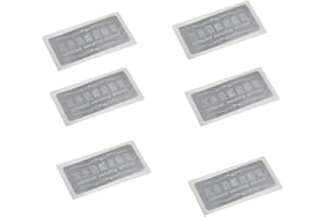 LZLRUN 6Pcs Infrared Sensing Silver Stickers for LED Projector Car Door Step Courtesy Welcome Led Lights (Silver infrade Sensor Stickers)