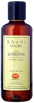 Khadi Mauri Herbal Satreetha Herbal Shampoo, 210ml