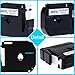 Anycolor Compatible Label Tape Replacement for Brother M Tape M231 Work with P Touch Label Maker PT-90 PT-M95 PT-70BM PT-70 PT-65 PT-85 PT-45, Black on White, 0.47 Inch (12mm) x 26.2 Feet (8m), 2-Pack