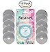 Rotary Cutter Blades 45mm 10-Pack - Fits Fiskars, Olfa, Truecut, Martelli by Snaret for Quilting