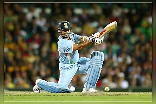 Cricket Player.. "Sachin Tendulkar" (Rolled)Paper, Matte Print 12 into 18"