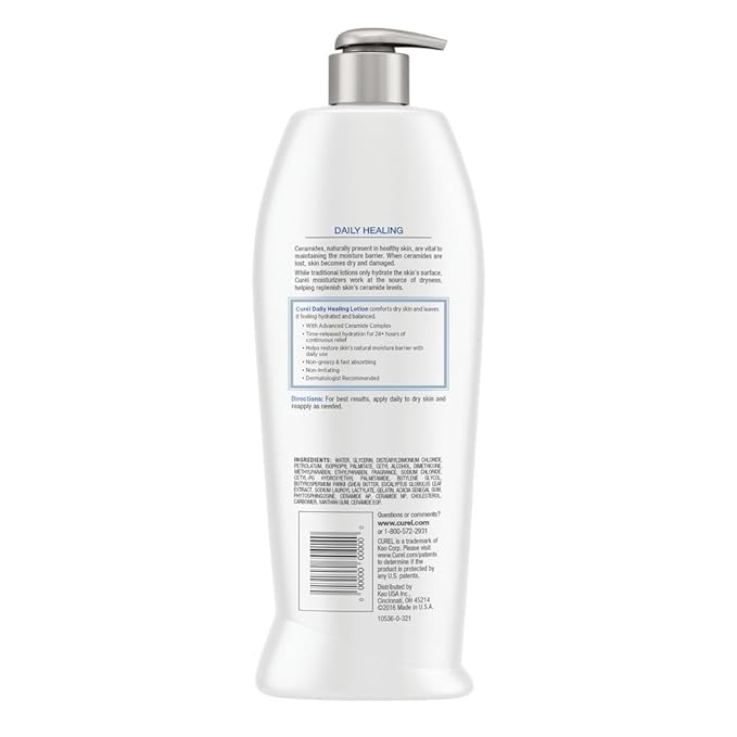curel daily healing lotion