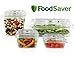 FoodSaver B01AJJ1WNA FA4SC35810-000 Fresh Vacuum Seal Food and Storage Containers, 4-Piece Set, Clear, Multi