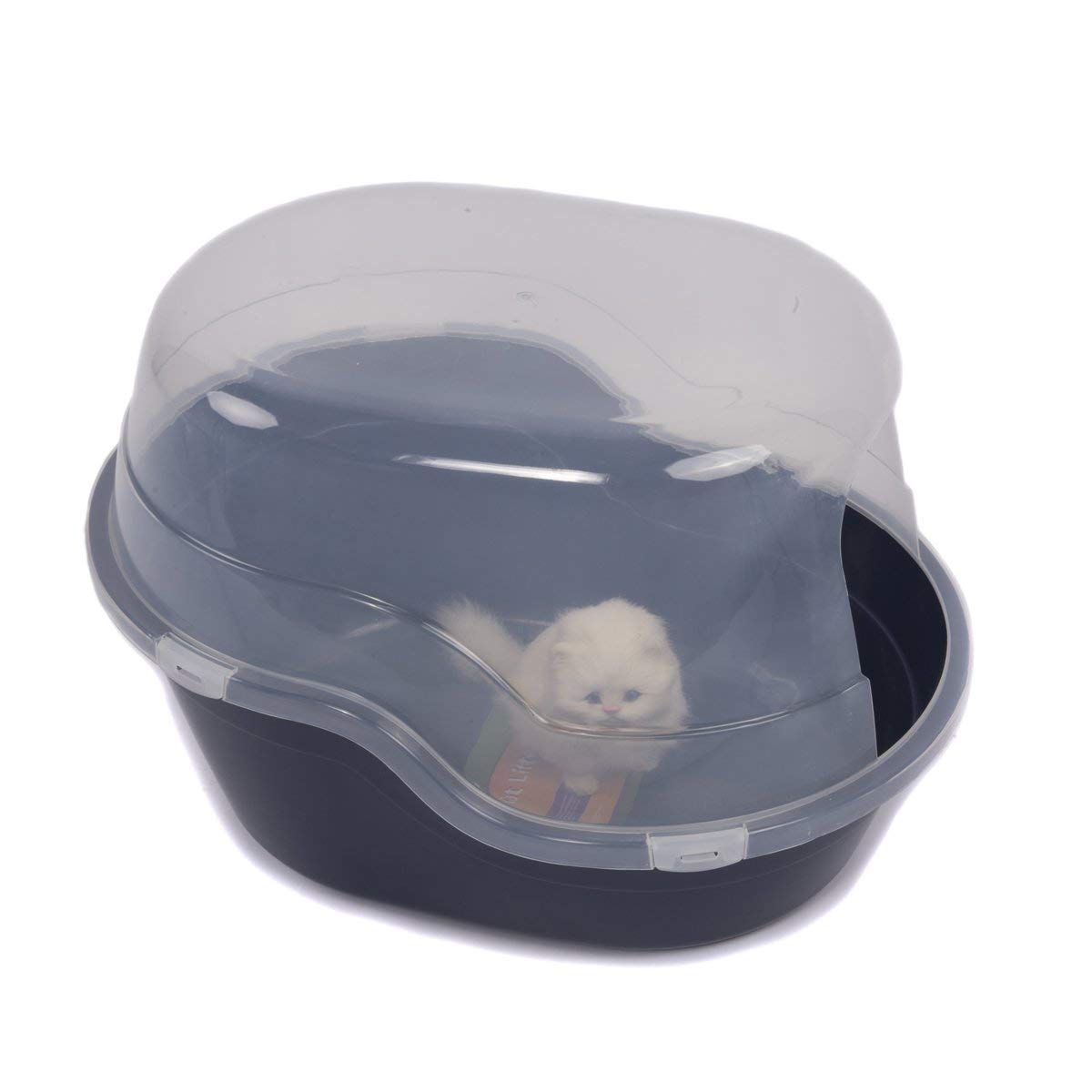 Favorite 25Inch Cat Litter Box Extra Large/Jumbo Covered Litter Pan/Giant Enclosed Kitten