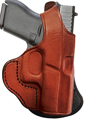 Tagua PD1-152 Paddle Holster Thumb Break, Taurus Slim 709, Brown, Right Hand