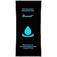 Moist Cotton Towel Bulk Moist Towelettes Individually Wrapped 8.7" x 8.7",White Towel Services,Refreshment Pre Moistened Towels for Travel Sport Party Spa Dentist (1 Count (Pack of 50), Unscented)