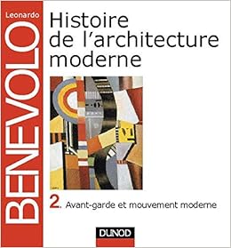 Histoire De L Architecture Moderne Tome 2 Avant Garde Et Mouvement Moderne Amazon Fr Benevolo Leonardo Livres