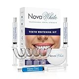 Teeth Whitening Kit by NovaWhite | Easy to Use Home Teeth Whitening Kit | Stained Teeth Dont Stand A Chance! | FDA Approved | Made in the USA