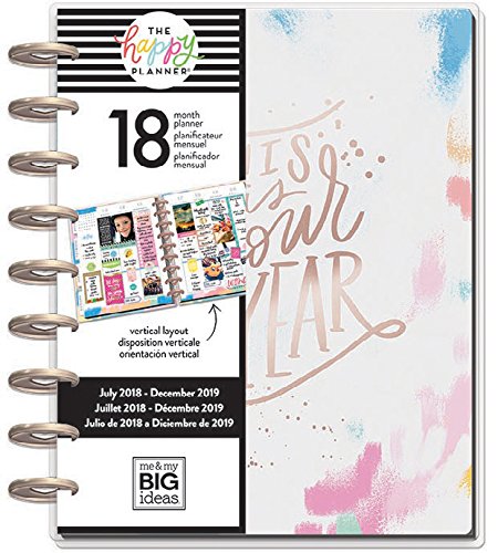 Me & my big ideas the happy planner: medium brushy …
