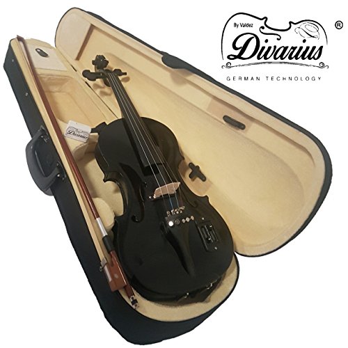 Violín Divarius Electroacústico Negro 4/4 PS 900 Todo Incluido | DeRemate  México