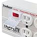 Tripp Lite Hospital-Grade Isobar 6-Outlet Surge Protector Power Strip, 15ft Cord, 3300 Joules Protection, Right Angle Plug, UL 1363, Not for Patient Care Vicinities, (ISOBAR6ULTRAHG)