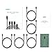AUKEY USB C to USB C Cable, Type C Cable (5-Pack 3.3ft x 3, 6.6ft x 1, 1ft x 1) for MacBook Pro, Nintendo Switch, Nexus 6P 5X, Google Pixel and More