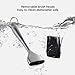 Silicone Basting Brush BBQ Grill Pastry Brush 12 Inch and 8 Inch for Baking and Cooking, Safe Heat Resistant Stainless Steel Handles with Free Wall Hook, Set of 2