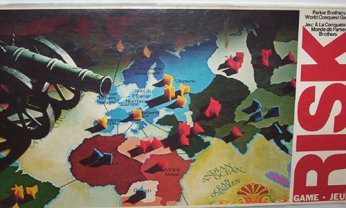 Risk 1980 Board Game