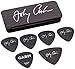 JIM DUNLOP JCPT03M Johnny Cash Signature Pick Tin, Assorted, Medium, 6 Picks/Tin