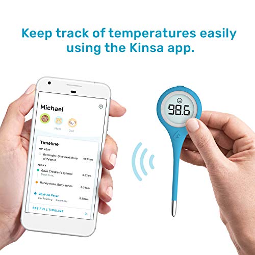 Kinsa Smart,Fever, Digital Medical Baby, Kid and Adult Termometro