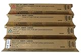 Ricoh 841280, 841281, 841282, 841283 Standard Yield Toner Cartridge Set - Ricoh Aficio MP C2550
