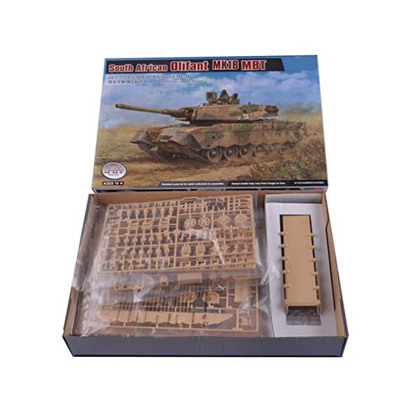 Panzer Militär Panzer Panzer Puzzle Modell Kits, 1/35 Maßstab WWII Südafrika Olifant Panzer Puzzle Modell… – Bild 4