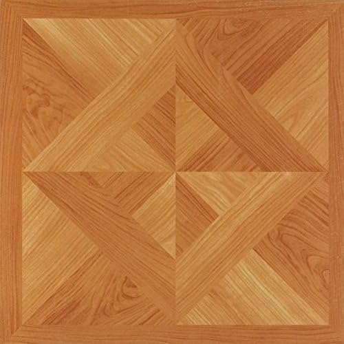 Nexus Classic Light Oak Diamond Parquet 12 Inch X 12 Inch Self