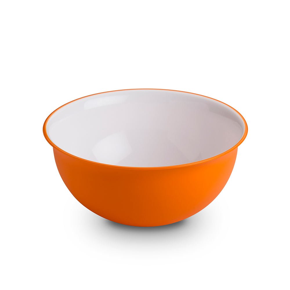 Omada Design Bowl of 50,72 fl oz, Diameter 7,87 inch, White Inside and Colored Outside, in Polypropylene, Sanaliving Line