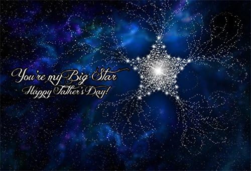Aofoto 7 X 5ft Happy父の日バックドロップdreamlike Star写真背景kid Boy