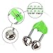 ESHOO 10PCS Fishing Rod Alarm Clip Style Dual Alert Bells