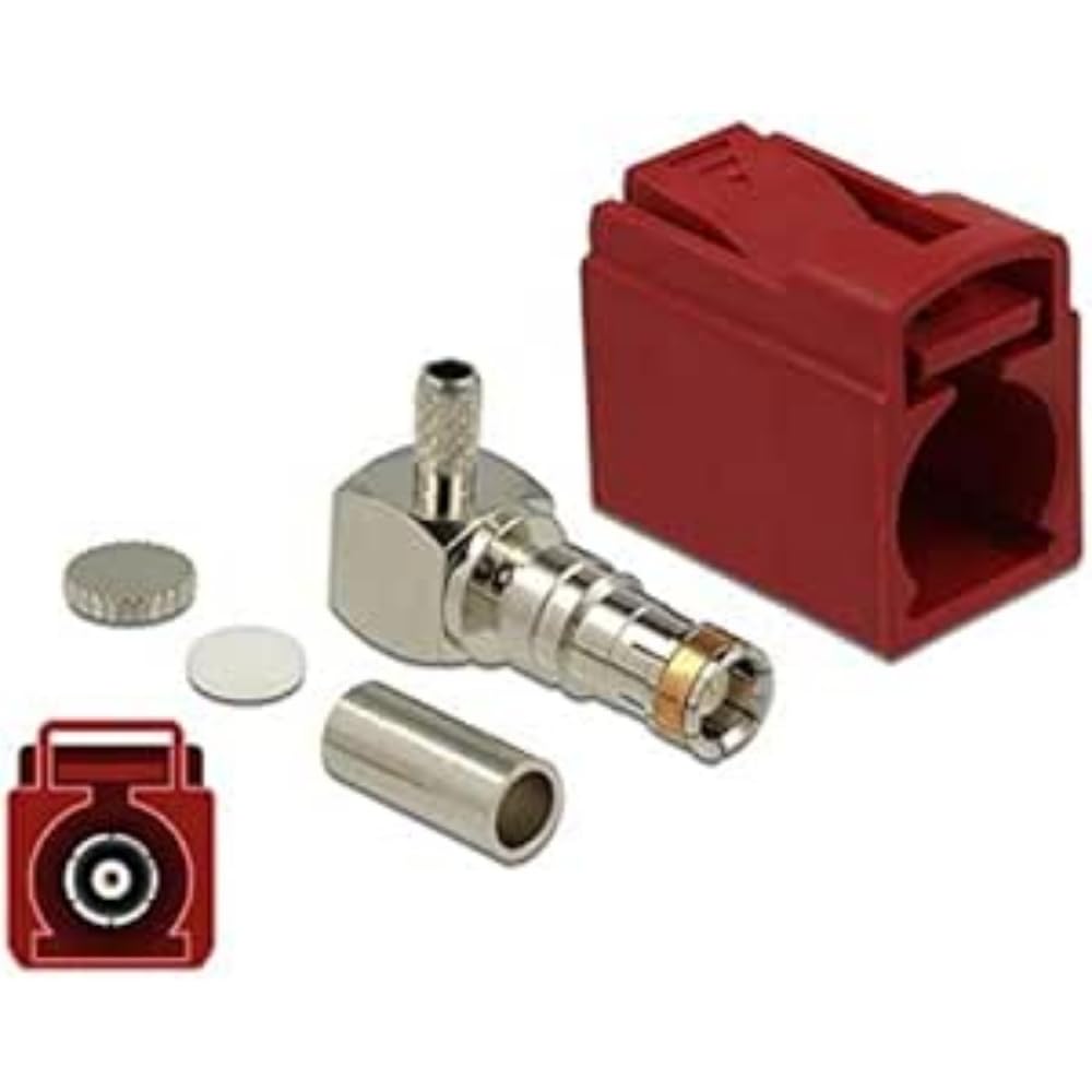 Delock Fakra I Socket 90 for Crimping