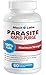 BEST Parasite Cleanse for Humans ★ NEW ★ Guaranteed to Kill Worms and Parsite Infection in Adults - Powerful All Natural Parasites Killer - Highly Potent Yet Gentle 3-in-1 Formulation Will Rapidly Kill, Purge, and Detox Your Body of Eggs, Larvae, Pinworms and Other Harmful Parasitic Pathogens - with Full Body Cleanse - 60 Capsules