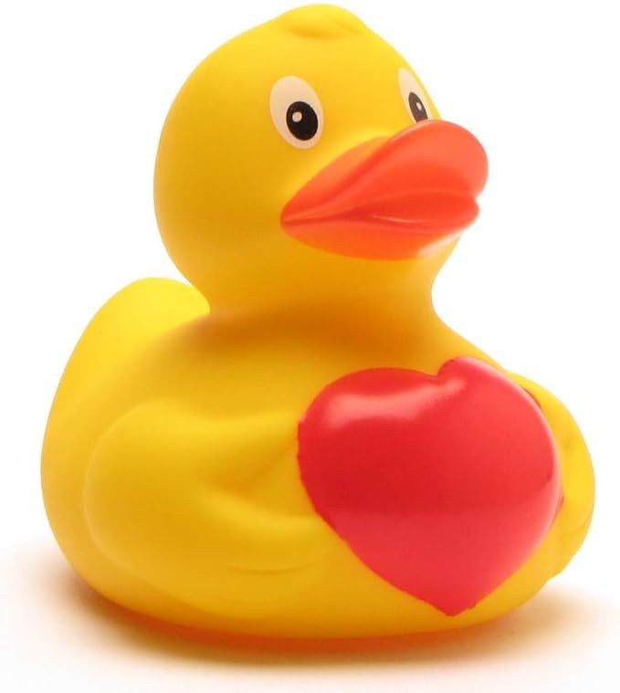 Rubber Duck Heart I Rubber Duckie I Rubber Ducky I Bath Duck Amazon.co