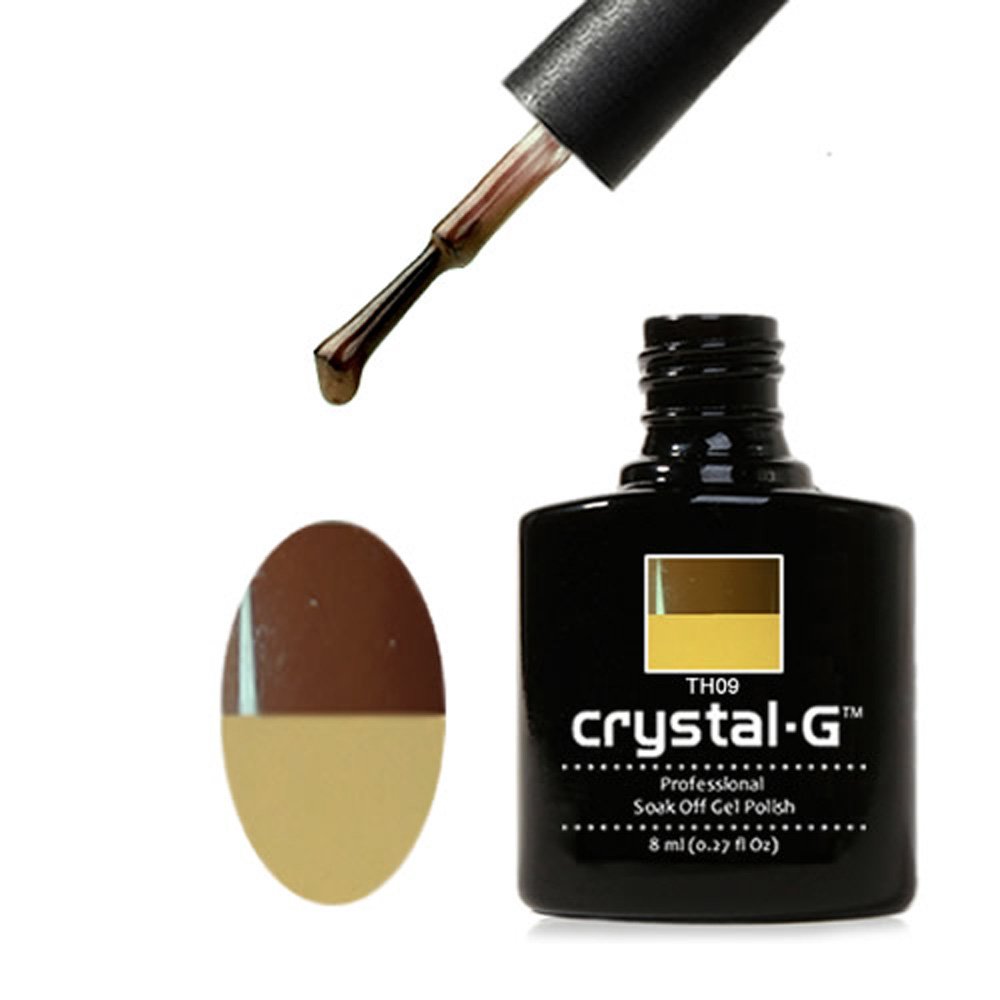 TH09 - Plain Chameleon Thermal Colour Changing UV/LED Soak Off Nail Gel Polish by Crystal-G. by Crystal-G