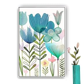 Framed Canvas Wall Art for Living Room,...