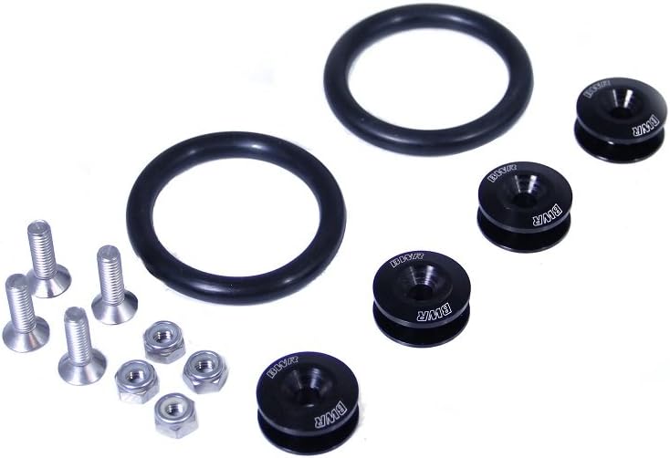 Blackworks Quick Release Fasteners Set (Black)