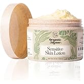 Organic Jaguar Natural Body Lotion for Sensitive Skin, Scent Free, Sulfate & Paraben Free Body Care, Moisturizer With Essential Oils, Vitamin E Oil, Beeswax, Extra Virgin Olive Oil, Raw Honey, 8 oz