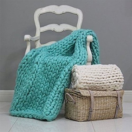 DIY Craft Thread Crochet Cashmere Yarn, Super Soft Warm Wool Sewing Knit Rugs for Parents, Friends or Partner