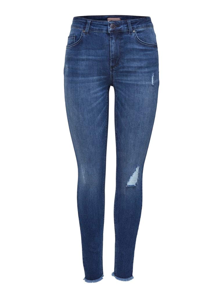 ONLY Female Skinny Jeans ONLBLUSH Medium Waist Skinny Fit Jeans, Blue (Medium Denim Blue), M / 30L