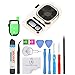 OmniRepairs Rear Facing Glass Camera Lens Frame Replacement with Flash Diffuser Compatible for Samsung Galaxy S7 SM-G930 and S7 Edge SM-G935 with Adhesive and Repair Toolkit (Gold)