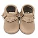 Sayoyo Baby Tassels Soft Sole Leather Infant Toddler Prewalker Shoes