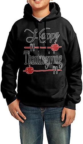 Thanksgiving Sets Unisex Boys Girls Hoody Pullover Youth Hooded SweatshirtM