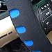 Raysell Automotive Steering Wheel Cover - Soft & Breathable EVA Foam Cover Fit for Car Steering Wheel with 38cm/15 Diameter (Blue)