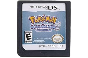 AKL Soul Silver Version Game Cartridge DS for Nintendo 3DS/NDSI/2DS (Reproduction Version)