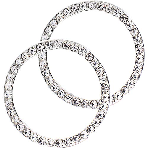 image for Onwon 2 Pack Car Engine Start Stop Rhinestone Decoration Auto Start De