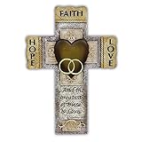 Abbey Gift Faith, Hope, and Love Marriage Wall