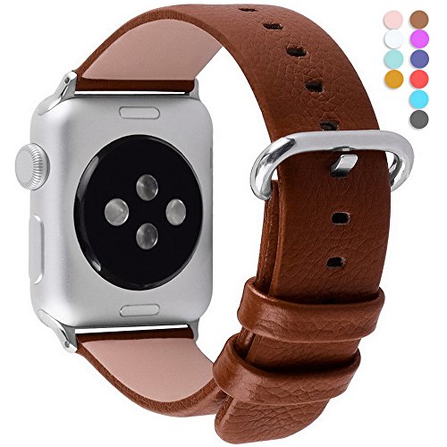 Apple watch bands 38mm, fullmosa yan series lichi calf leather st…